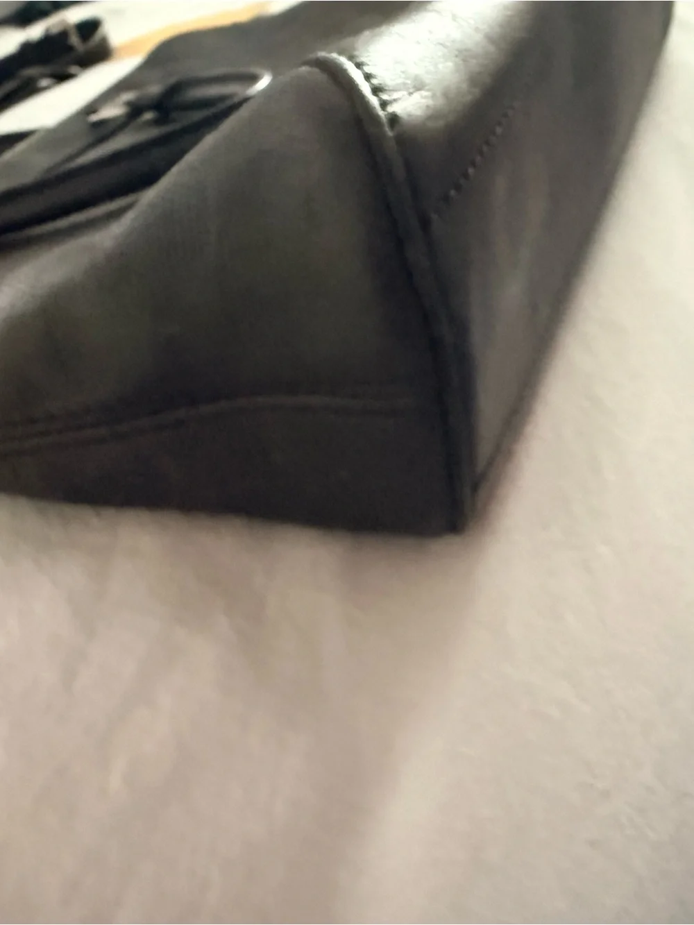 Louis Vuitton Black Damier Laptop Briefcase